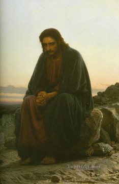  Kramskoi Oil Painting - Christ Democratic Ivan Kramskoi